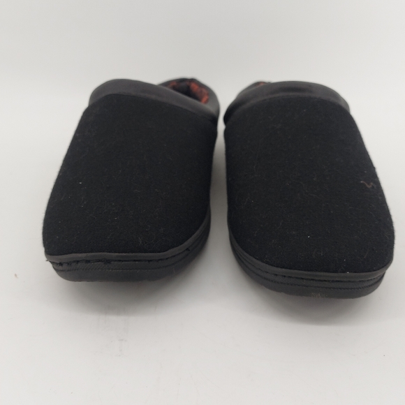 Dockers Black Slippers with Plaid Interior Size 9 - Picture 4 of 8